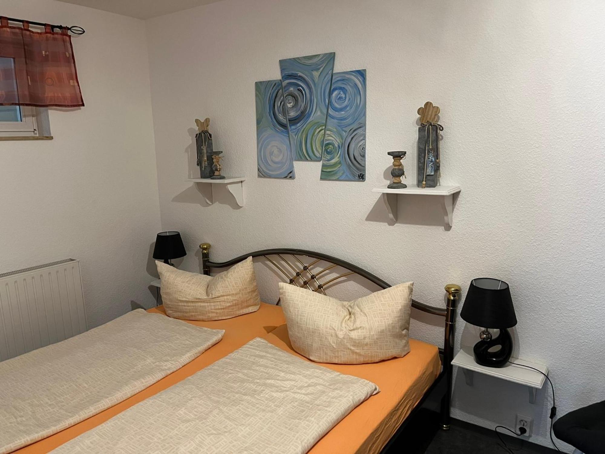 Ferienwohnung Hoppelnase Mit Eigener Sauna Langenstein Bagian luar foto