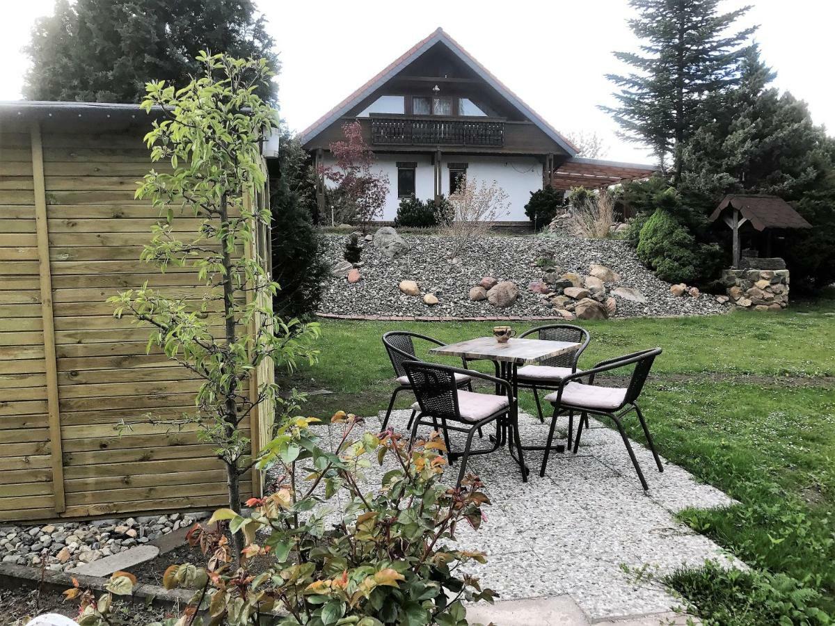 Ferienwohnung Hoppelnase Mit Eigener Sauna Langenstein Bagian luar foto